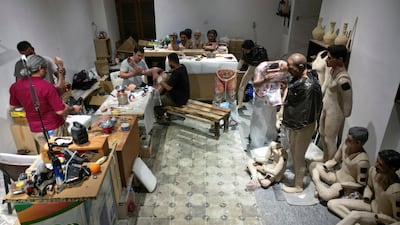 Due to open in about three months, the museum focusing on Basra's heritage will offer visitors a glimpse into the region's customs and traditions through scenes featuring wax statues in different environments, such as a traditional hammam, the Iraqi marshes or a textile workshop