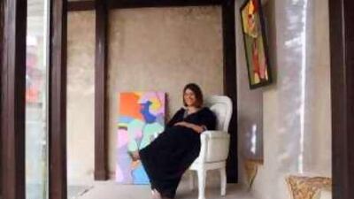Noor al Suwaidi, a prominent Emirati artist, will auction her abstract work for charity during Ramadan.