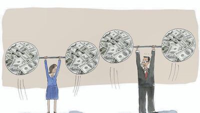 The financial sector often does not consider the specific needs of women. Illustration by Gary Clement