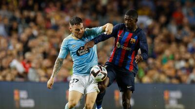 SUBS: Ousmane Dembele 5 - On for Raphinha after 63. Swept a shot against goalkeeper on 82, but less impactful than in recent games. Reuters