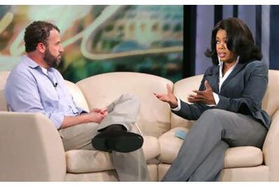 Winfrey quizzes James Frey about the facts surrounding his memoir A Million Little Pieces, after it was revealed that he had embellished some of the details in his book