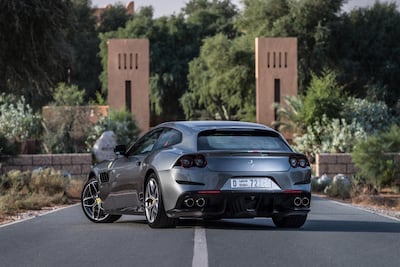 The Ferrari GTC4Lusso T has followed the Ferrari Formula One team in using smaller power units. Courtesy Ferrari