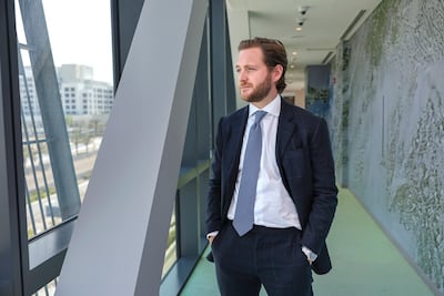 Lawson-Johnston hopes to help younger audiences connect with Guggenheim Abu Dhabi. Victor Besa / The National