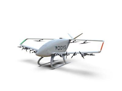 The Laila aircraft, around $1.5 million at list price, has a wingspan of around six and a half metres and will be capable of carrying up to 60kg. Odys Aviation