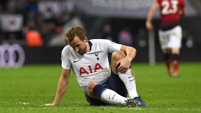 It is the third successive season Tottenham Hotspur's Harry Kane the England captain has missed games due to an ankle injury. Neil Hall / EPA