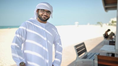 Faisal Maher Sawalmah is using the Periscope app to promote the UAE. Delores Johnson / The National