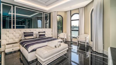 The property comes with five bedrooms.