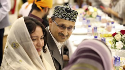 The multi faith Iftar at Gurunanak Darbar Sikh Gurudwara