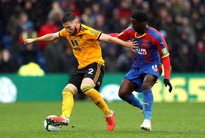 Matt Doherty of Wolverhampton Wanderers has been among the side's most impressive players. Getty Images