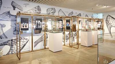 Roger Vivier brings its Icons Connected exhibition to Abu Dhabi. Courtesy of Roger Vivier