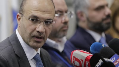 Lebanon's caretaker health minister Hamad Hassan. AFP