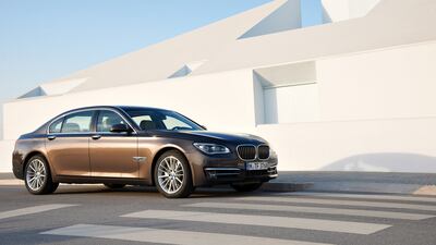 The sixth-generation BMW 7 Series is a luxurious land yacht that offers spaceship-fast performance from its V8. Courtesy Newspress