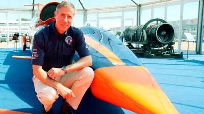 Andy Green performs aerobatic stunts on the weekend. PA Archive