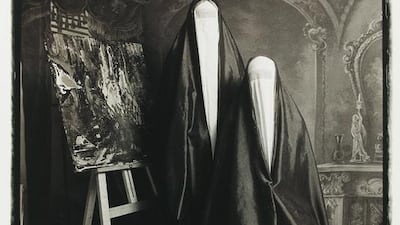 Shadi Ghadirian. Untitled #11(from the Qajar Series), 1998, C-print ©Shadi Ghadirian. Courtesy: Mohammed Afkhami Foundation.
