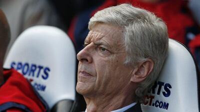 Arsenal manager Arsene Wenger shown on Saturday before his side defeated Newcastle United in the Premier League. Andrew Yates / Reuters / August 29, 2015
