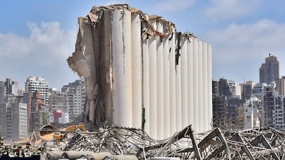 The huge explosion at Beirut's port in 2020 killed more than 200 people and injured thousands. AFP