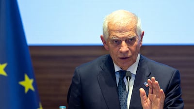 Josep Borell said that he had drawn the “fundamental political conclusion” from his discussions across the region. AFP