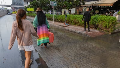 Dubai Media Office said the emirate is expected to experience unstable weather until Friday. Antonie Robertson / The National