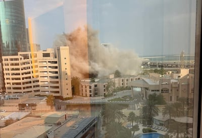 Missiles rained down on Manama, Bahrain, while the rugby players were stuck in their hotel. Photo: Matt Born