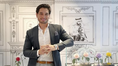 Ebraheem Al Samadi , chief executive and founder of the Forever Rose Cafe. Pawan Singh / The National