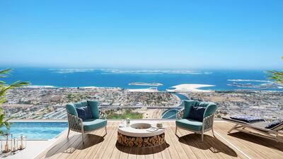 The tower will have views of Dubai's shoreline. Photo: Al Habtoor Group