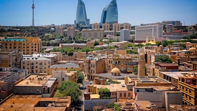 Azerbaijan's distinct Flame Towers are seen here looming over the beautiful walled Old City (Icheri Sheher). The medieval part of town dates back to the 1100s: make sure to visit its caravanserai (the bed and breakfasts of the 1500s); see the 29 metre stone Maiden's Tower and have a pumpkin gutab (pancake) at Manqal. Photo / Getty Images