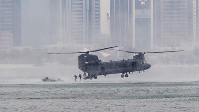 Members of the Armed Forces participate in Union Fortress military exercise. Philip Cheung for Crown Prince Court - Abu Dhabi