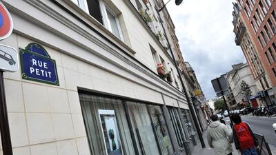 Rue Petit in the 19th arrondissement, the setting for Karim Miské's novel. Miguel Medina / AFP