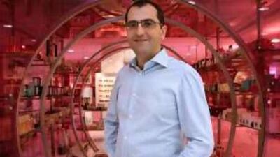 Ziad Matta at Boutique 1 in Dubai's Emirates Towers.