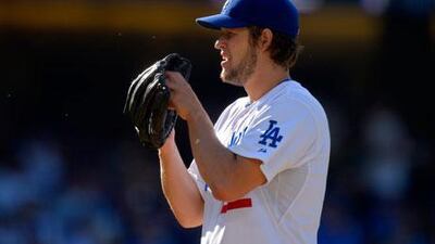 Clayton Kershaw lowered his major league-leading ERA to 1.88 with eight innings of three-hit ball and had a two-run single.