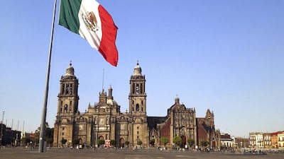 The Zocalo Square in Mexico City, Mexico. Airbnb recorded more than 1.5 million visits to the country via its platform from June 2016 through May 2017. istockphoto.com
