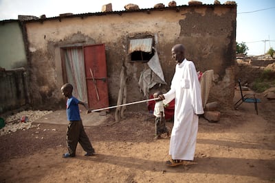 A man living in south-western Mali lost his eyesight more than 30 years ago due to river blindness. Photo: End Fund