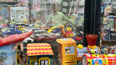 The shop sells German-made Rolls-Royce models, plus replicas of Peppa Pig and the Avengers