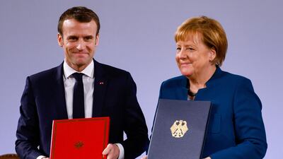 The European Union seems divided with Emmanuel Macron's France and Angela Merkel's Germany failing to find common strategies. Getty Images