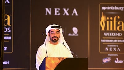 Mohamed Abdalla Al Zaabi, the chief executive of Miral, welcomed the Bollywood stars in Hindi.