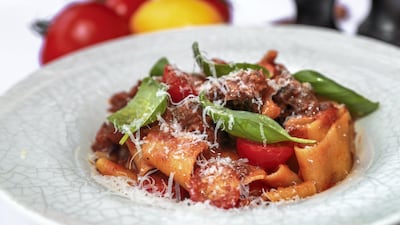 Ragout Pappardelle. Victor Besa / The National