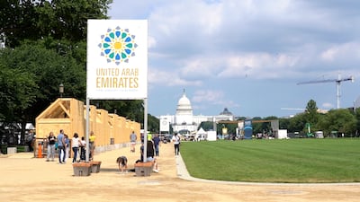 The Capitol building is seen from the National Mall. All photos: Katarina Holtzapple / The National