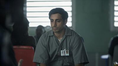 British actor and rapper Riz Ahmed plays a Pakistani-American student who gets arrested for the murder of a young women in The Night Of. Craig Blankenhorn / HBO / OSN
