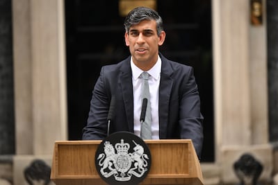 Former Tory Prime Minister Rishi Sunak. Getty Images