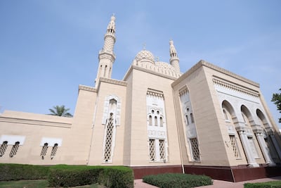 Jumeirah Mosque is one of the few mosques in the UAE offering guided tours to the public. Chris Whiteoak / The National