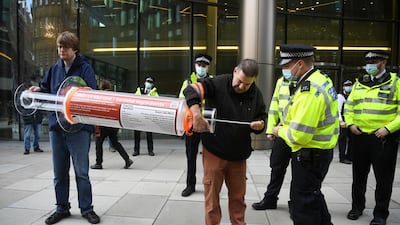 Anti-vax demonstrators protest in Britain as elsewhere in Europe some church leaders have joined their campaign despite false allegations over vaccines. EPA