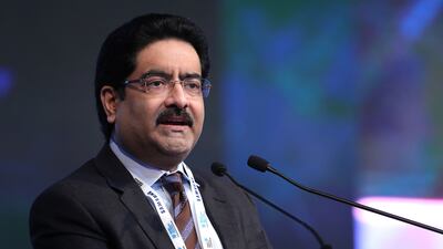 Kumar Mangalam Birla, chairman of Aditya Birla Group and Vodafone Idea. EPA-EFE