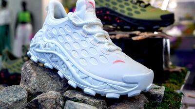 Anta SB-02 by Salehe Bembury at Sneaker District, Abu Dhabi; Dh695. Photo: Victor Besa / The National