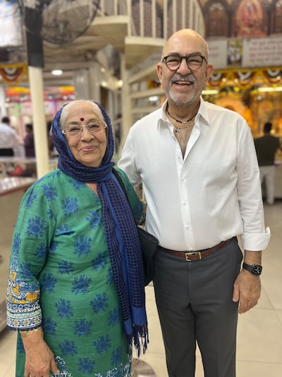 Chandra Sachdev, 65 and Ashok Odhrani, 61, have been worshipping at the Hindu temple for the last 40 years.