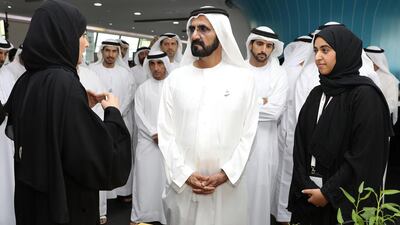 Sheikh Mohammed bin Rashid on Tuesday launched the UAE University Science and Innovation Park at the university’s campus in Al Ain. Wam
