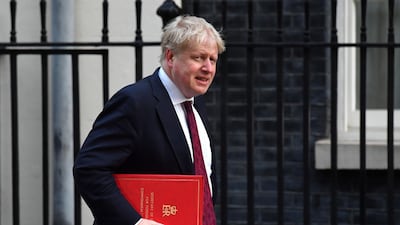 Britain's foreign secretary Boris Johnson insisted the relationship between the UK and Saudi Arabia is “extraordinary” and “historic”. AFP / Ben STANSALL