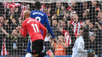 CHELSEA PLAYER RATINGS: Edouard Mendy – 6. Had little to do in way of important saves but commanded his area well enough and was sharp when required. Little chance with Ward-Prowse’s penalty. EPA