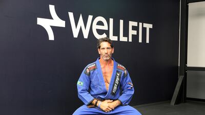 Dr Dmitri Koutsoubakis is chief executive of the gym chain Wellfit. All photos: Pawan Singh / The National