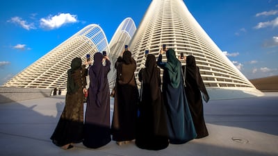 Zayed National Museum's opening was a major milestone in 2025. Victor Besa / The National