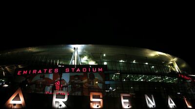 No 2 EPL team by mentions: Arsenal. Twitter: @Arsenal. (Photo: Julian Finney / Getty Images)
